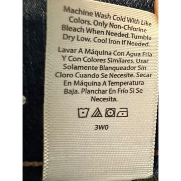 The Scrappy Camper Shorts 16 Denim Upcycled Boho Festival Butterfly Floral OOAK - Picture 12 of 16